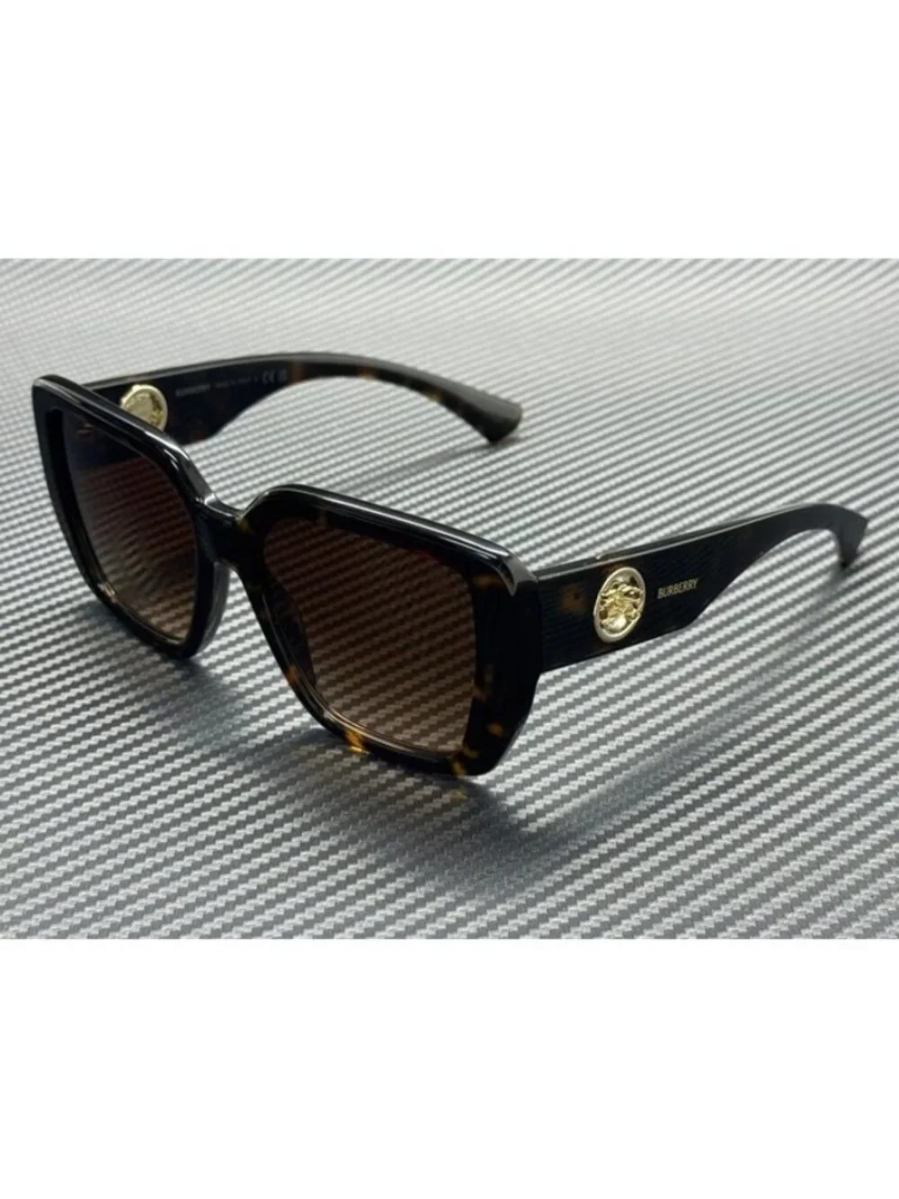 New Burberry Women Dark Havana Sunglasses -17-140